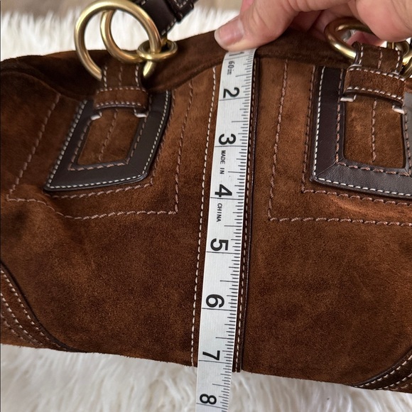 Coach Vintage Soho Brown Suede Handbag - Picture 8 of 13